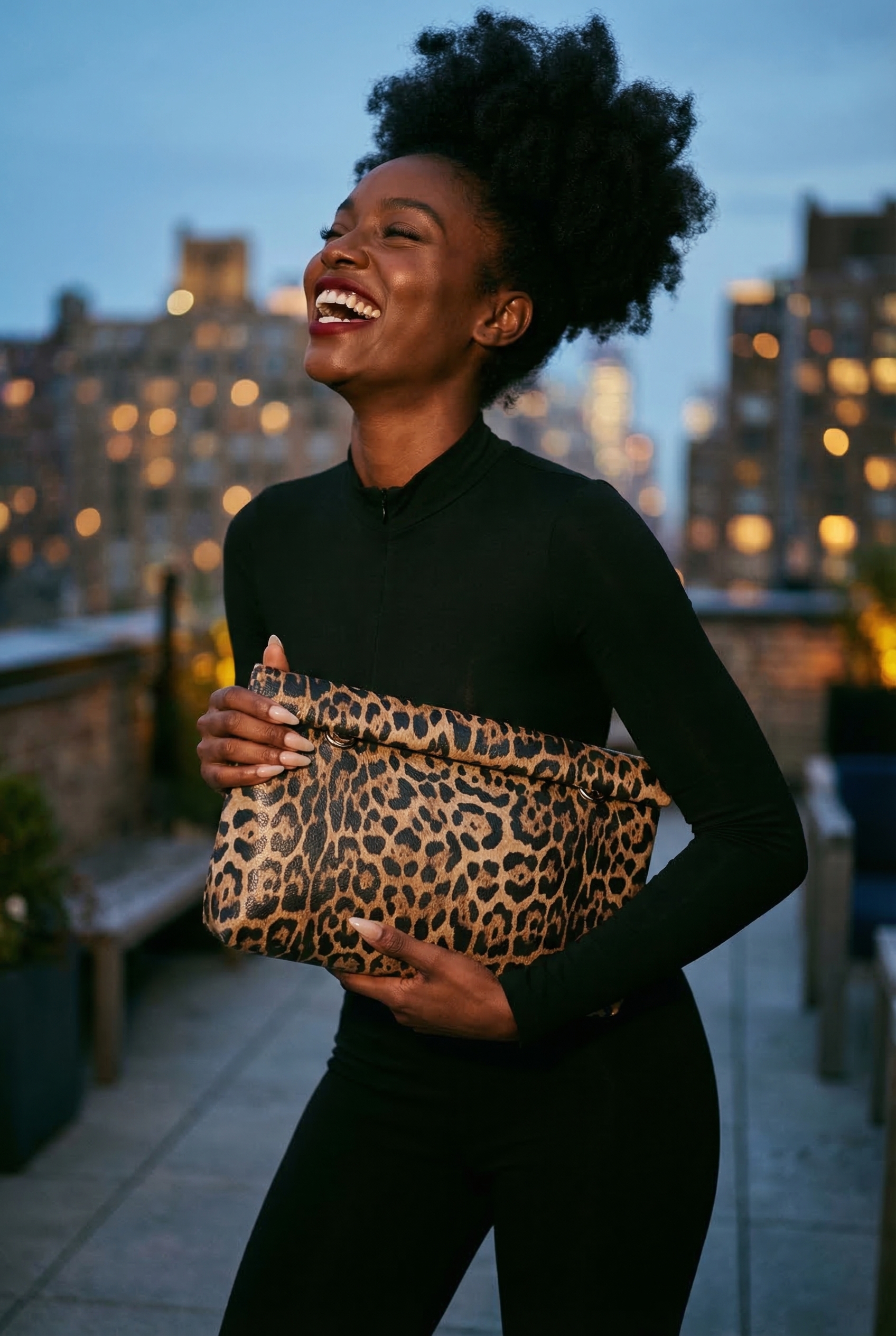 Leopard Clutch — 2